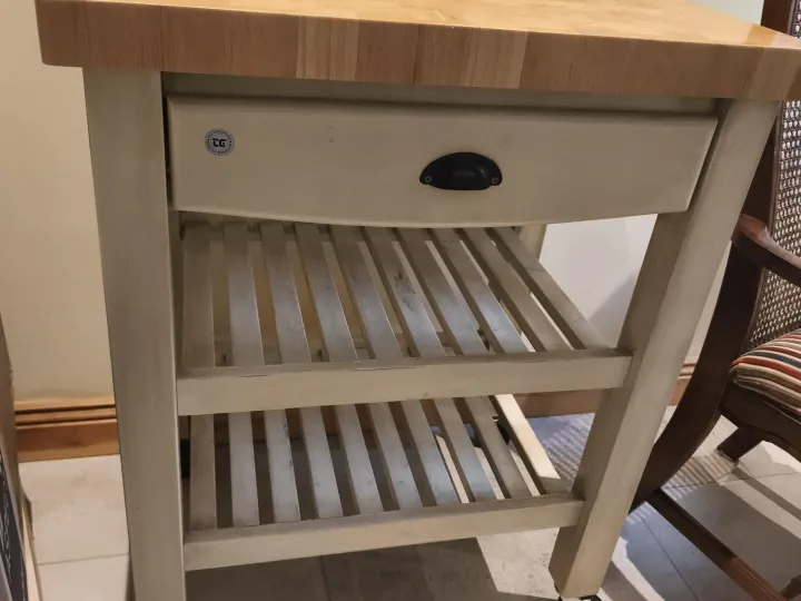 Items for sale &ndash; Butchers Trolley on Wheels Solid Wood &pound;85
