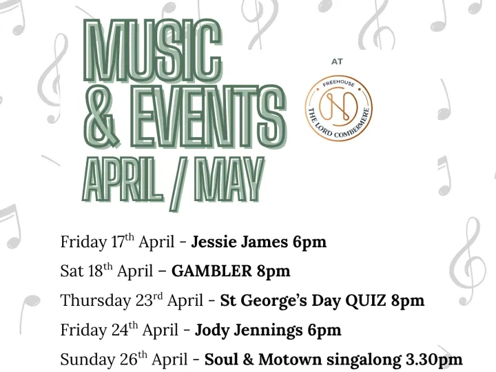 April May Events Music