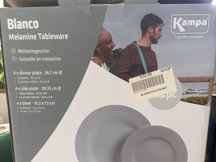 Items for sale &ndash; Blanco melamine tableware &pound;12