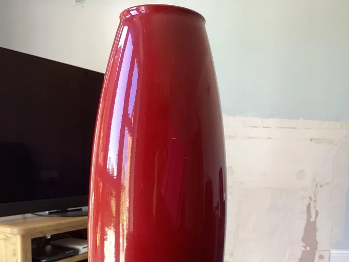 Items for sale &ndash; Tall red vase &pound;20