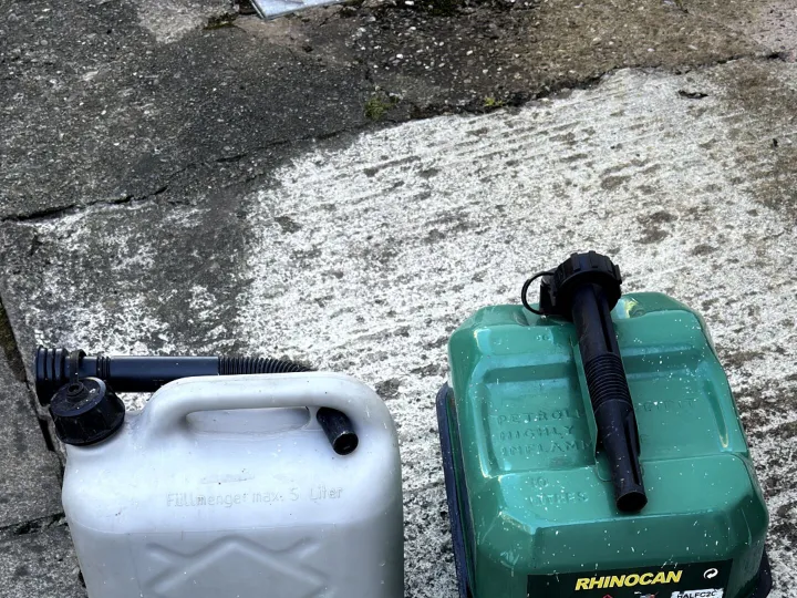 Items for sale &ndash; 2 petrol cans for sale &pound;15 for both. &pound;15.00
