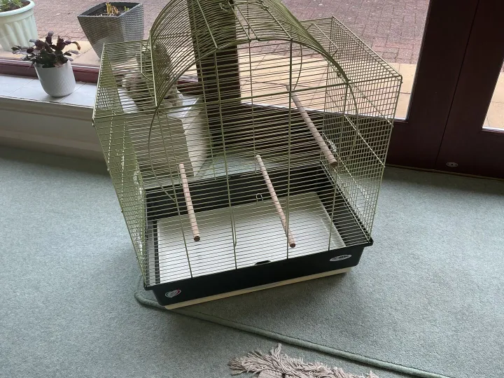 Items for sale
– LARGE IMAC ITALIAN BIRD CAGE SUIT 4 BUDGIES/ PARAKEET ETC. NEW. £159. 50