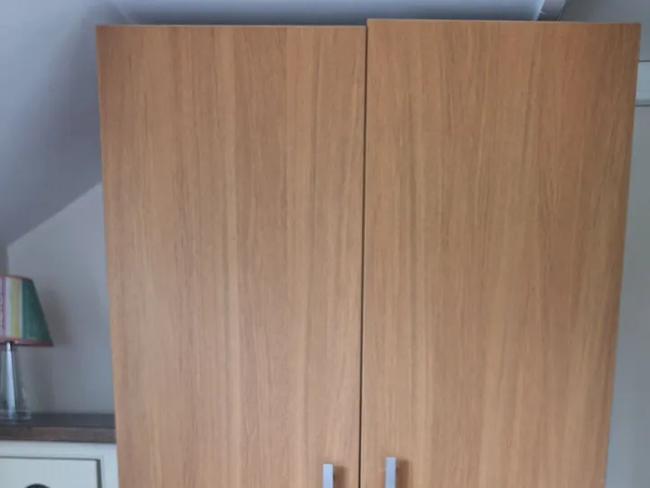 Items for sale &ndash; Ikea wardrobe with upper shelf and bottom pull out basket. &pound;40