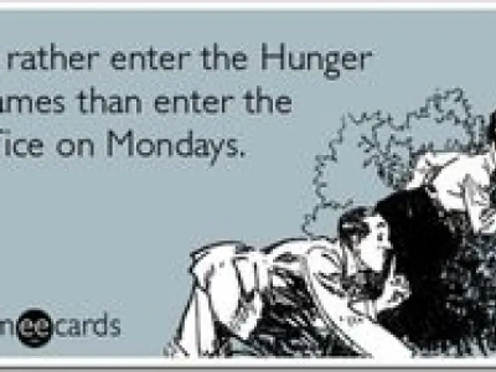 hunger games monday