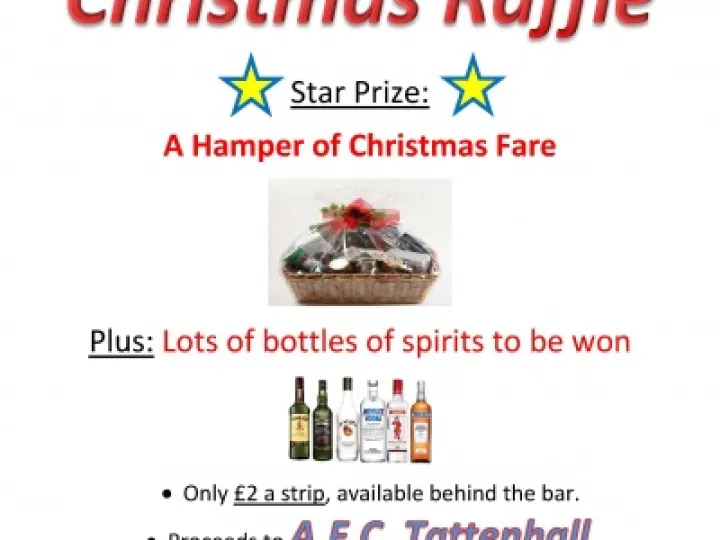 Letters Raffle Poster