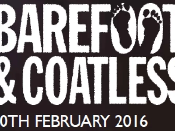 Barefoot and coatless BW