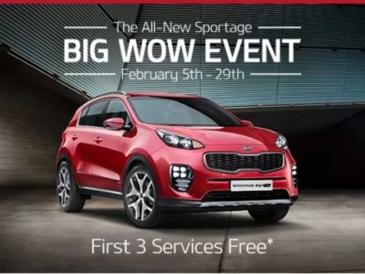 The all new Kia Sportage