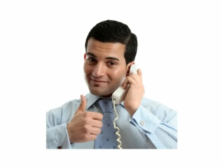 Thumbs-Up on Telephone