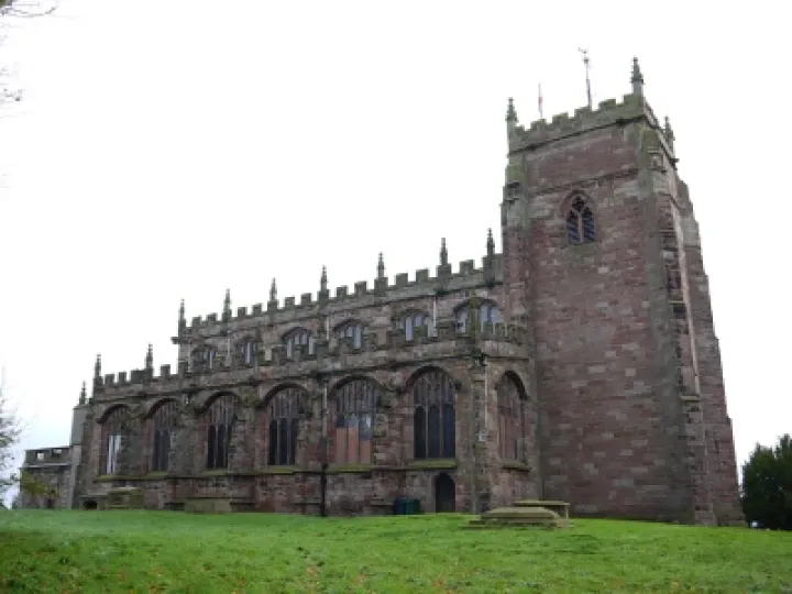 St Oswald's Church from the Churchyard