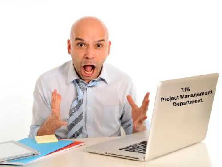 Frustrated Man at Computer 01