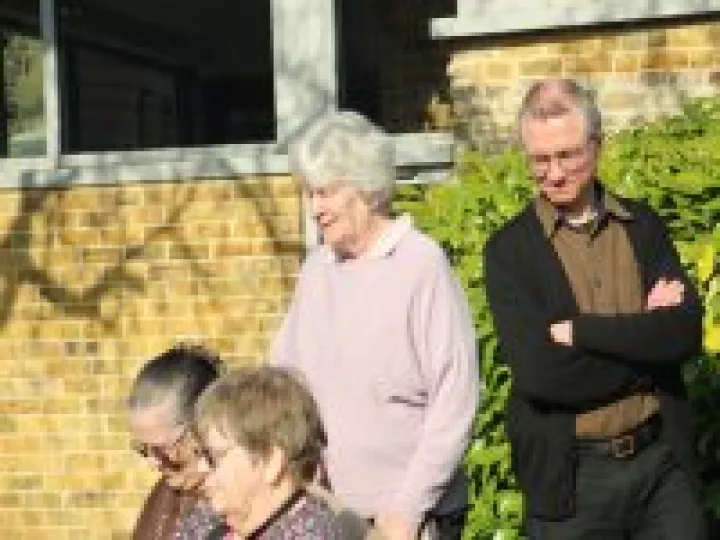 Gillian, Rose, Margaret and Tony
