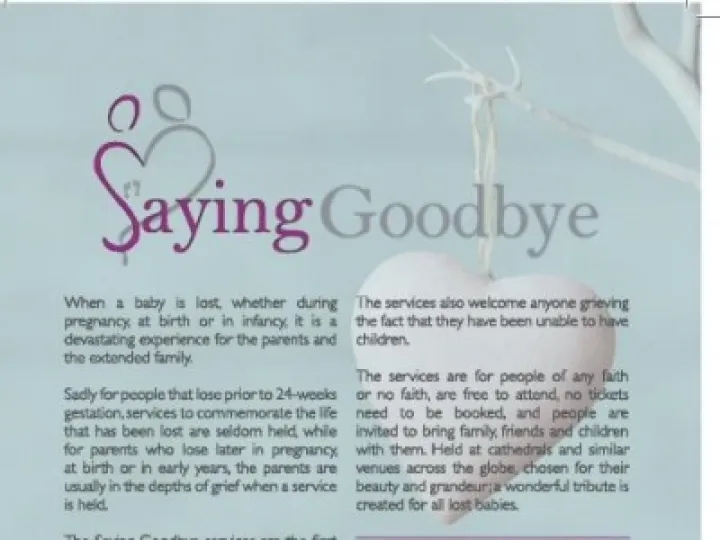 Saying Goodbye Service 2017 &ndash; London