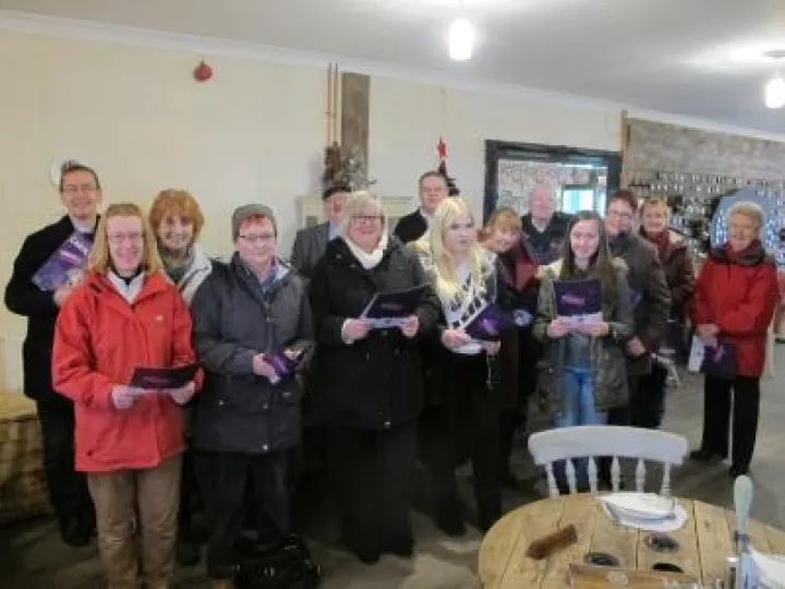 Carol Singing Darfield 2017 -4