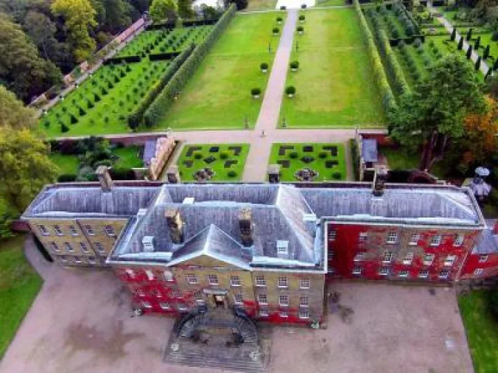 Erddig elevated west front