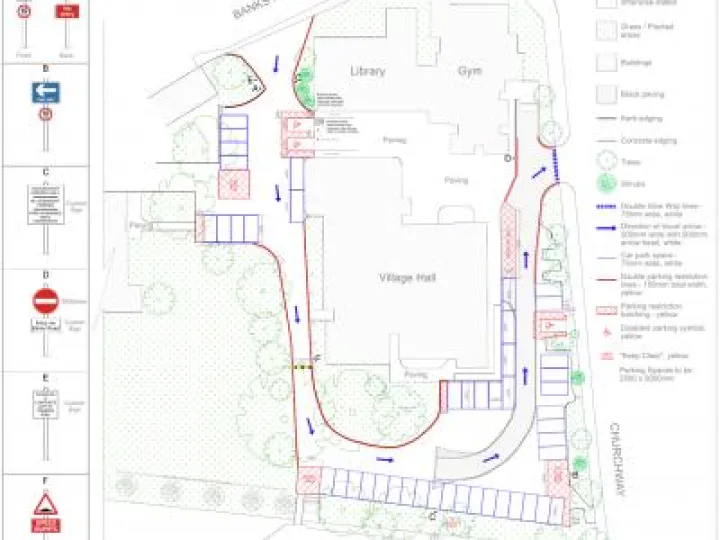 Banks Park One-Way System