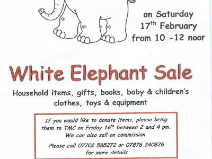 TMC White Elephant Sale