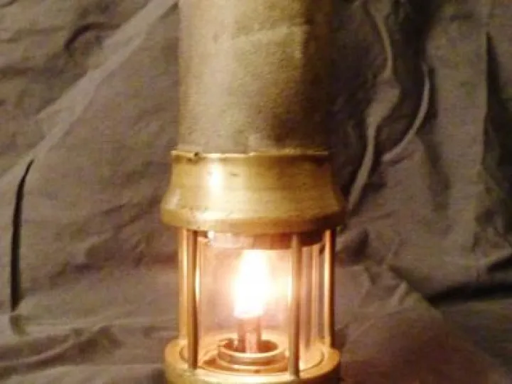 A Lamp from the Minnie Pit