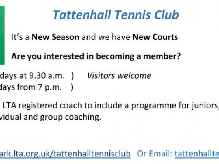 New Season Tennis Ad  1