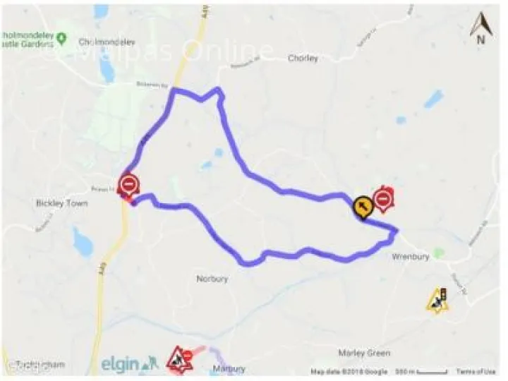 Bickley Lane closure 3
