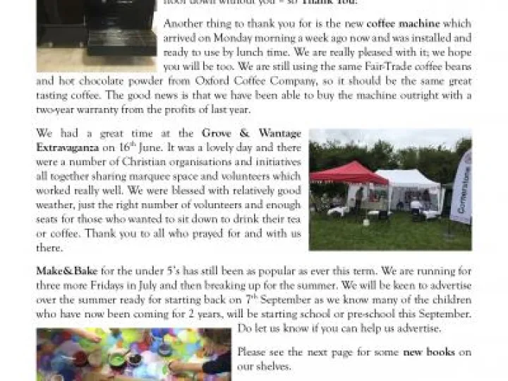 Friends Newsletter July 18