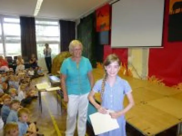 Rebecca winner of Woodland Prize