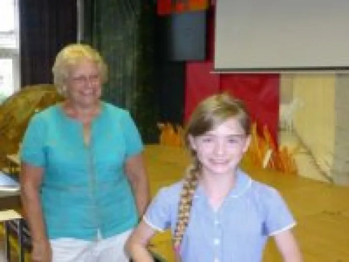 Rebecca Woodland Prize winner