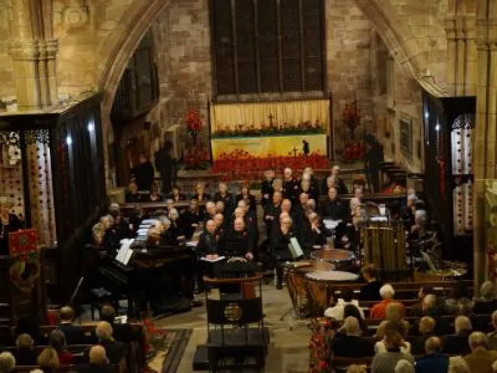 Rachael at The Armed Man concert