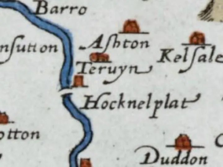 Saxton 1577 Hock Bridge Small