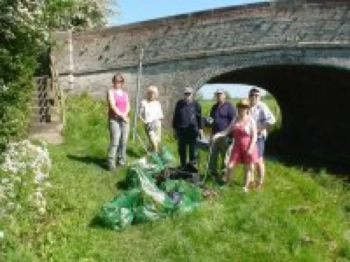 Canal Litter picking June 2012