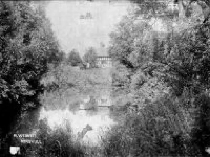 Mill House double exposure