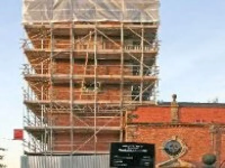 Church tower repairs 2006