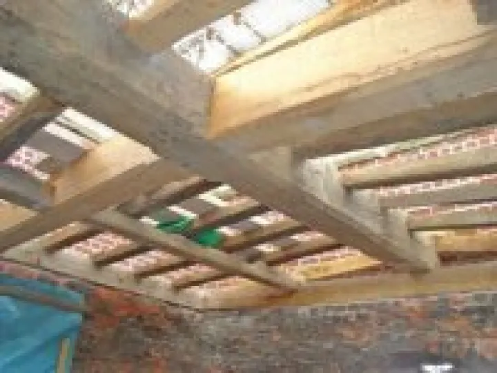 Church tower repairs 2006