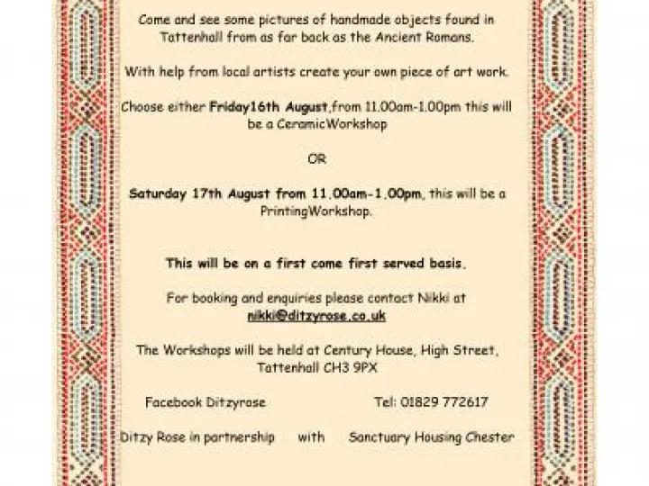 Ditzy Rose workshops