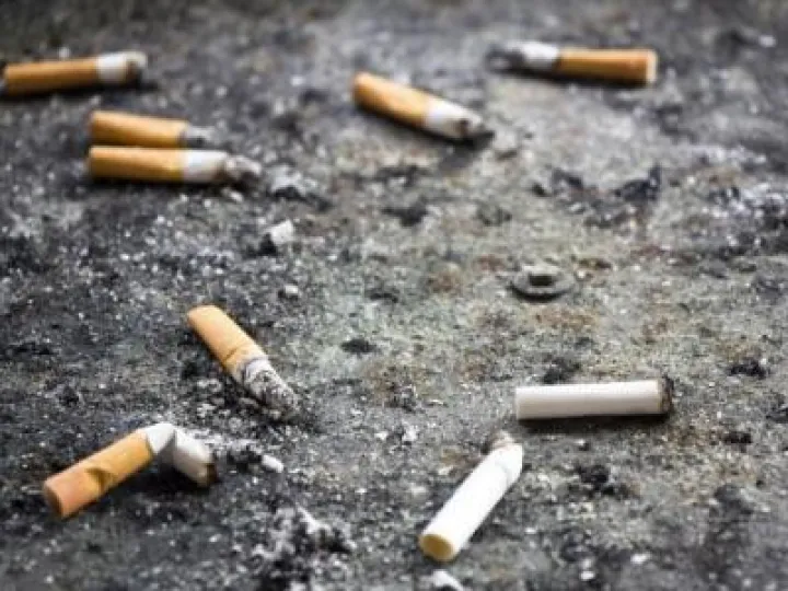 Cigarette ends