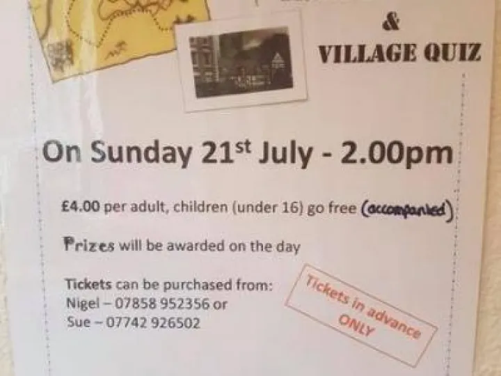 Bowling Club Treasure Hunt