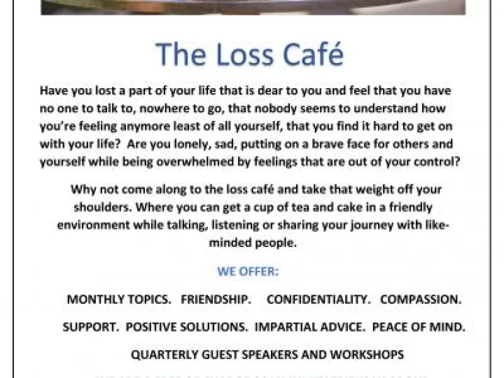 Loss Cafe Flyer