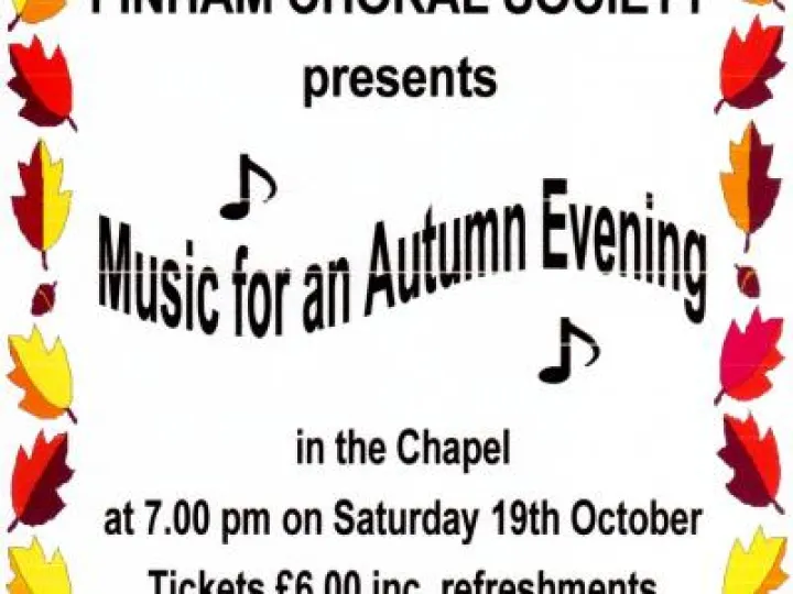 Gnosall Concert poster