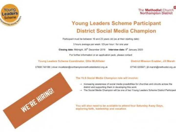 Social Media Champion Advert  FINAL Nov 2019