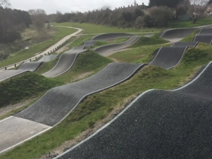 Ellesmere Port scooter track overview
