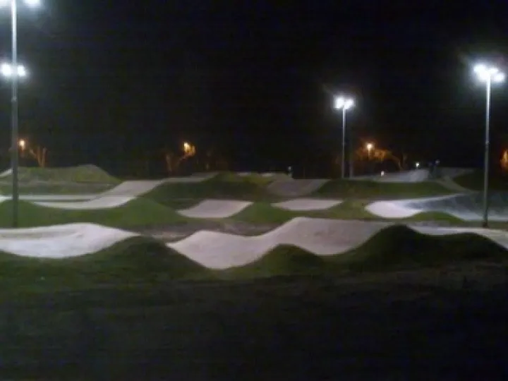 Shanaze Reade BMX Track Crewe night view