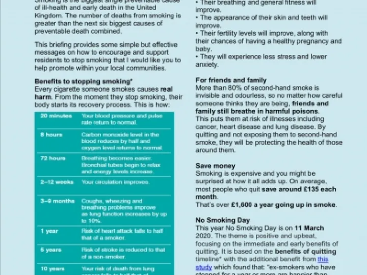 National No Smoking Day 1