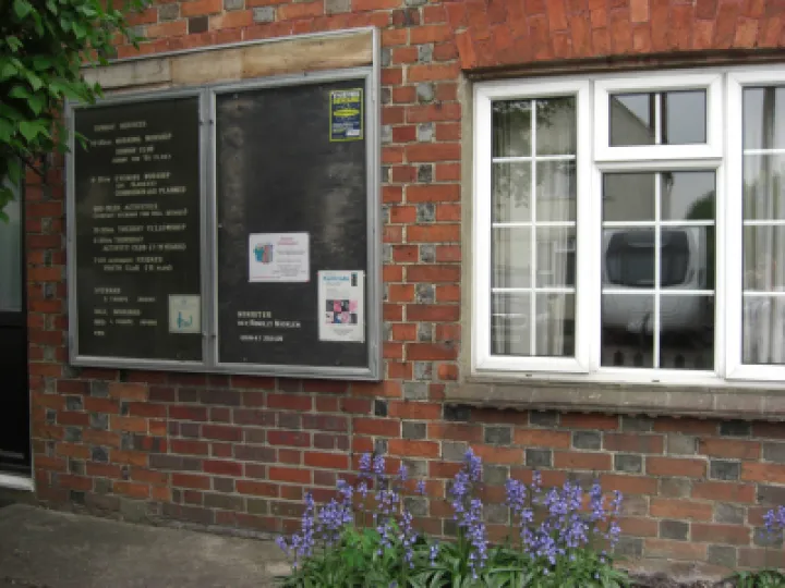 Church noticeboard
