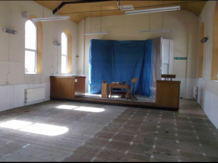 main church just before refurbishment 2016