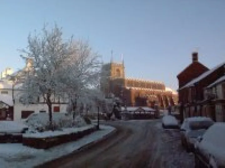 Audlem in winter
