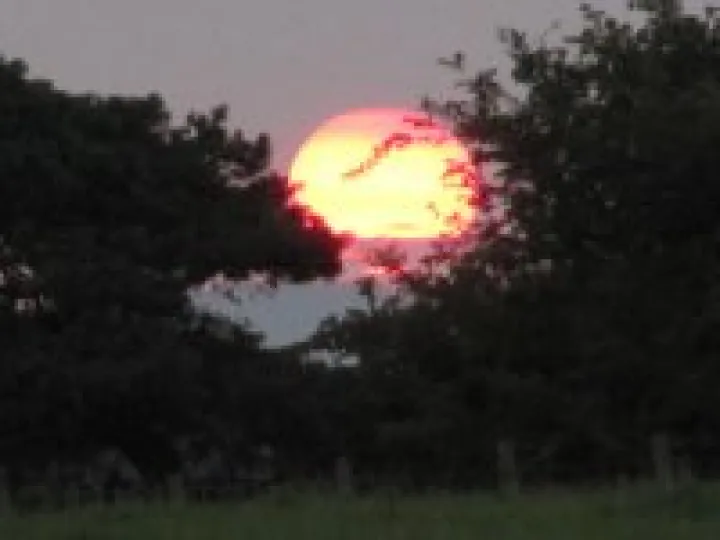 Sunset from Hostel Corner, Cheshire Street