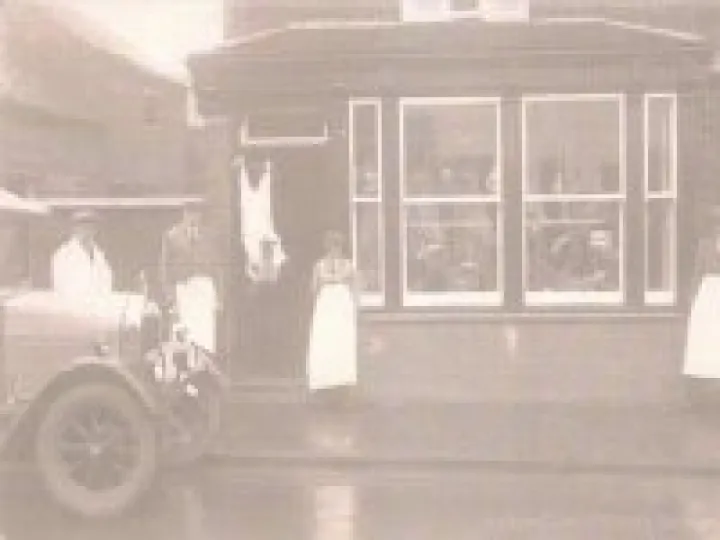 Northern's Butcher's in 1928