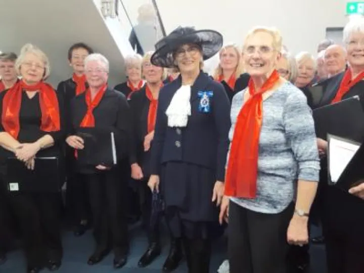 High Sheriff with Choir