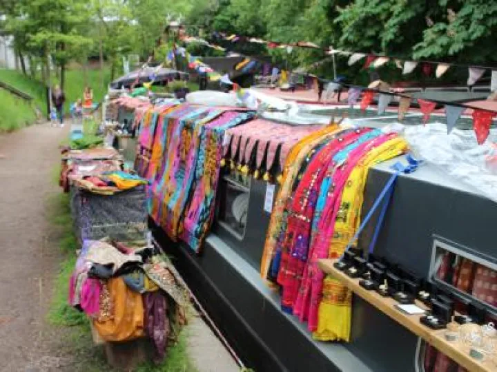Canal Boat art