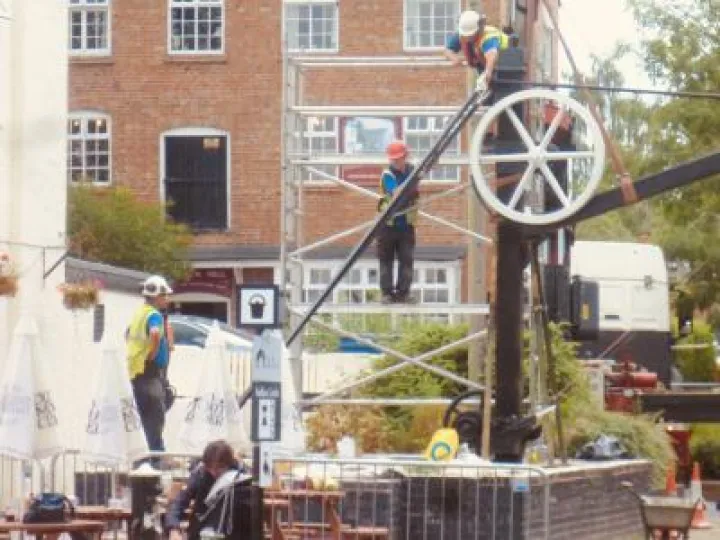 Shroppie Crane -final stage