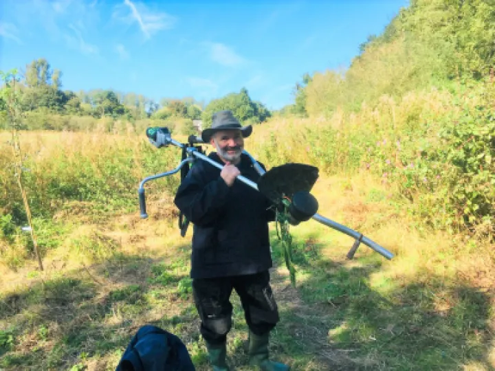 Dan at work – Sept 2020